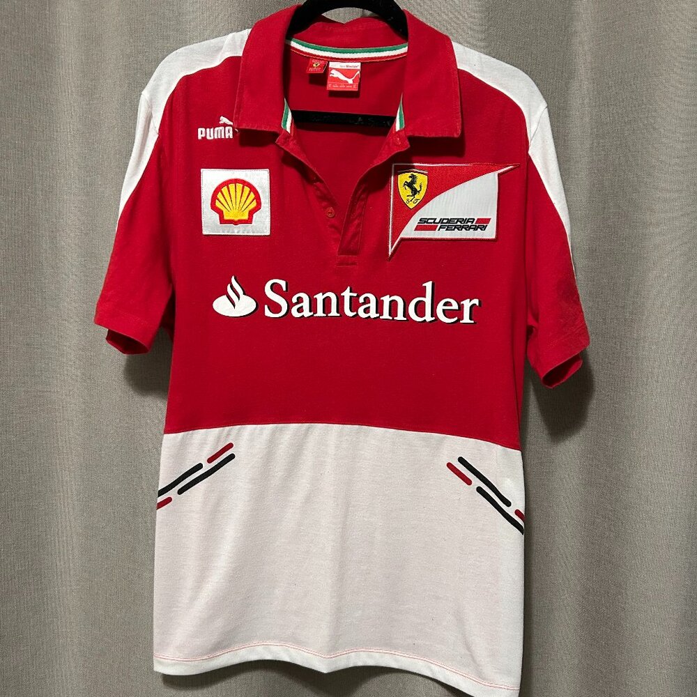 LAST CHANCE FINAL SALE Official Ferrari Formula 1 Puma Polo Shirt - Size XL